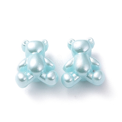 Opaque Acrylic Beads X-OACR-G014-11-1