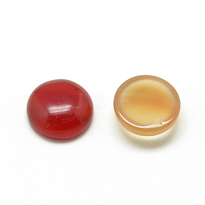 Natural Agate Cabochons G-R416-10mm-12-1