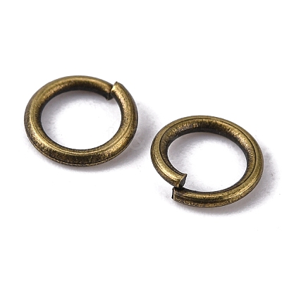 Brass Open Jump Rings JRC7MM-AB-1