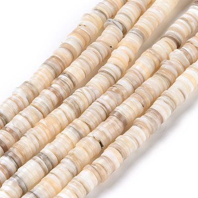 Natural Freshwater Shell Beads Strands X-SHEL-N003A-02-1