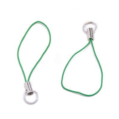 Polyester Cord Mobile Straps MOBA-WH0006-04-1