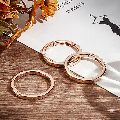 3Pcs Alloy Spring Gate Rings FIND-BBC0002-23KCG-03-1