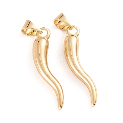 Brass Pendants X-KK-G393-01G-1