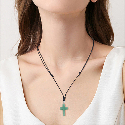 40Pcs Adjustable Korean Waxed Polyester Cord Necklace Making AJEW-UN0001-64B-1
