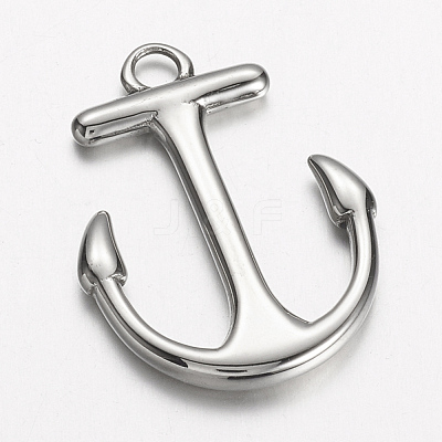 Tarnish Resistant 304 Stainless Steel Pendants STAS-D166-24P-1