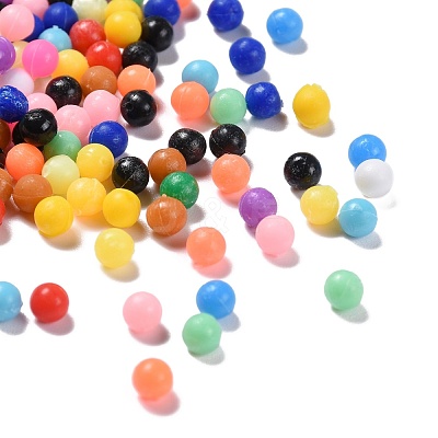 DIY 36 Colors 11000Pcs 4mm PVA Round Water Fuse & Crystal Beads Kits for Kids DIY-Z007-49-1