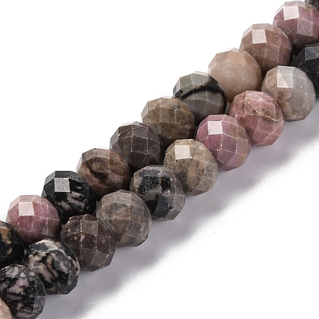 Natural Rhodonite Beads Strands G-K380-A16-01-1