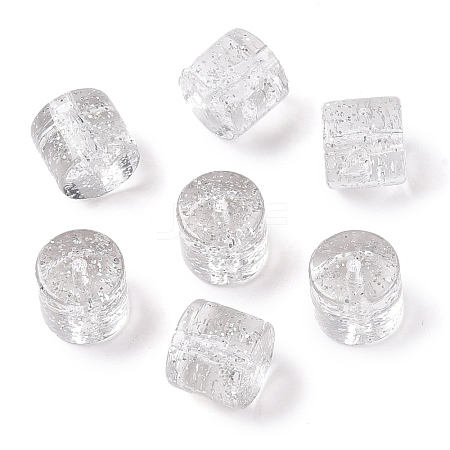 Opaque Acrylic Spacer Beads OACR-ZX006-15E-1