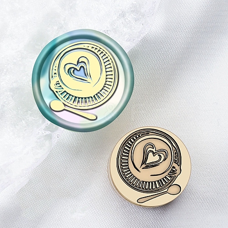 Wax Seal Brass Stamp Head LS-STAM-P001-01G-13-1