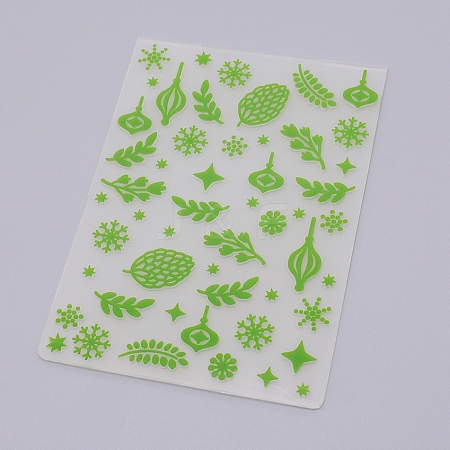 Plastic Fondant Stencil DIY-WH0221-01N-1