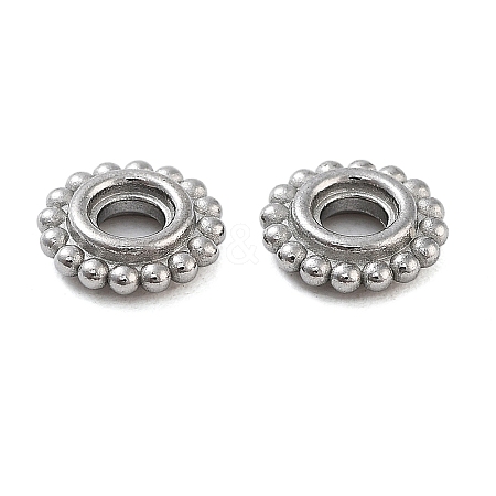 Non-Tarnish 304 Stainless Steel Spacer Beads X-STAS-L082-012P-1