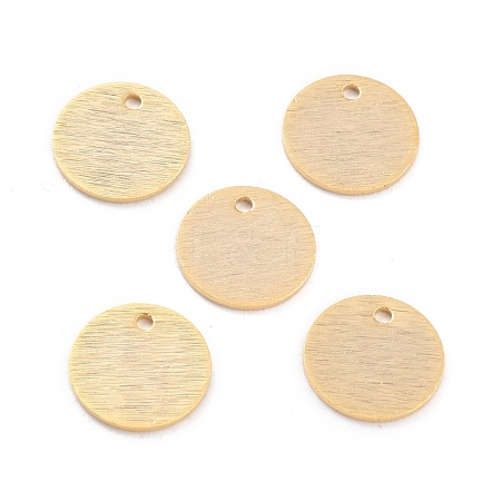 Brass Charms KK-Y003-06G-G-1