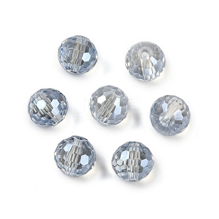 Transparent Electroplate Glass Beads EGLA-N002-31-G03-1