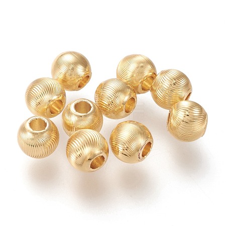 Brass Beads KK-M213-02B-G-1