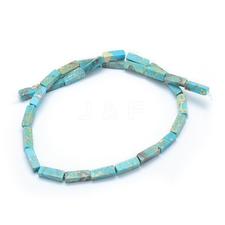 Natural Imperial Jasper Beads Strands G-P391-A04-1