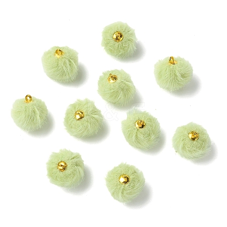 20Pcs Plush Pompom Pendants FIND-YW0008-65H-1