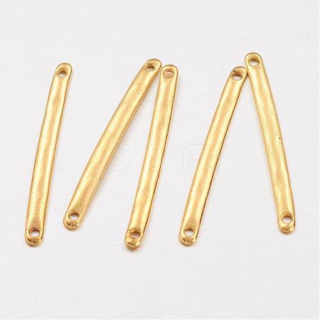 Tibetan Style Bar Links connectors TIBE-A14039-G-FF-1