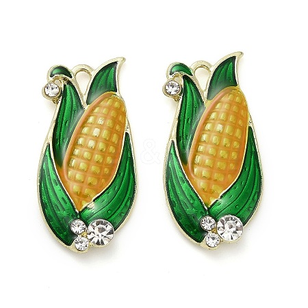 Alloy Enamel Pendants ENAM-F155-03A-1