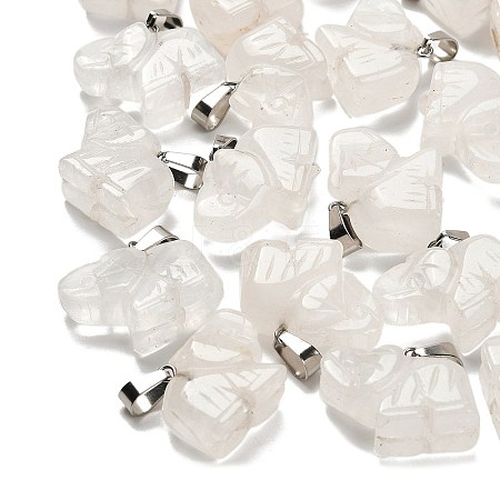 Natural Quartz Crystal Pendants G-B127-05P-14-1