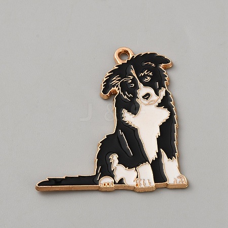 Alloy with Enamel Pendants FIND-WH0366-287KCG-10-1