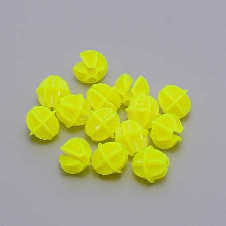 Bicycle Wheel Spokes Plastic Clip Bead KY-WH0028-06C-1