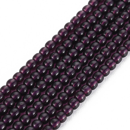 Glass Beads Strands GLAA-N041-008C-1