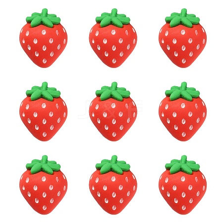 Opaque Resin Decoden Cabochons LS-RESI-CJC0020-02-1