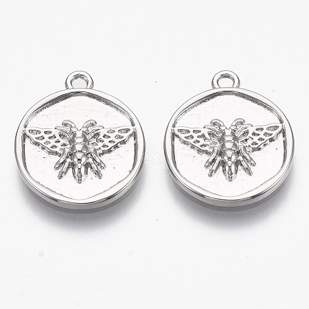 Brass Charms KK-R130-007P-NF-1