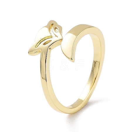 Brass Open Cuff Rings for Women LS-RJEW-A028-04G-1