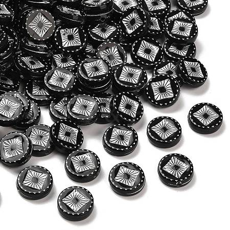 Opaque Acrylic Beads MACR-K359-55B-1
