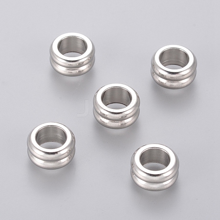 304 Stainless Steel Beads X-STAS-E036-4A-1