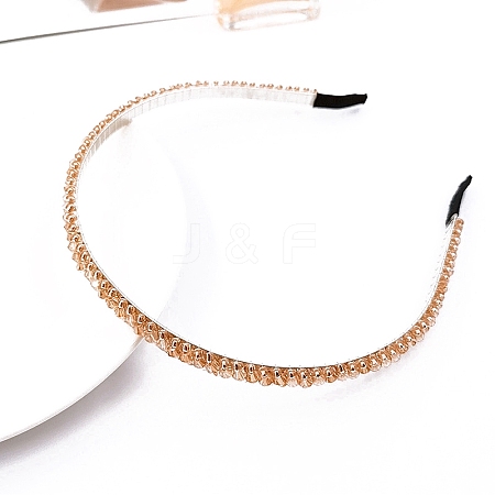 Rhinestone Hair Bands PW-WG6DE20-08-1