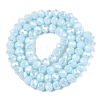 Electroplate Glass Beads Strands LS-EGLA-A044-P6mm-B06-3