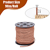 90M Flat Faux Suede Cord LW-WH0012-01C-2