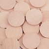 Beech Wooden Round Pieces WOOD-WH0119-05D-5