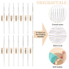 Unicraftale 14Pcs 14 Style Iron Thin Knitting Needles AJEW-UN0001-60-5