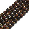 Natural Tiger Eye Beads Strands G-I376-D56-01-1