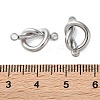 304 Stainless Steel Connector Charms STAS-G338-04P-3