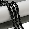 Natural Obsidian Beads Strands G-P544-D08-01-2