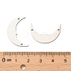 201 Stainless Steel Connector Charms STAS-Z162-05P-3