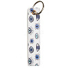 PU Leather Rectangle with Evil Eye Keychain PW-WG8C289-04-1