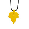 Leaf Food Grade Eco-Friendly Silicone Pendants PW-WG8283D-05-1