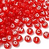 150Pcs Transparent Acrylic Beads TACR-YW0002-32F-1