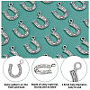 120Pcs Tibetan Style Alloy Pendants FIND-DC0006-01B-4
