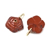 Natural Red Jasper Carved Pendants GG-CBAF4FB-01G-02-2