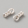 925 Sterling Silver Cord End LS-STER-WH0019-14C-2