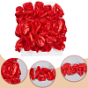 5 Yards Polyester Satin Chiffon Wavy Lace OCOR-CY0001-66A-5