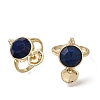 Brass Cuff Rings for Women GG-CBA7610-10G-09-4