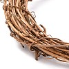 Circle Shape Rattan Vine Branch Wreath Hoop DIY-B022-01D-3