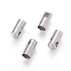 Tarnish Resistant 304 Stainless Steel Cord Ends STAS-K190-01F-P-1